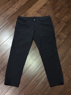 Lululemon ABC Warpstreme Classic Pants Obsidian 38x32